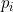 p_i